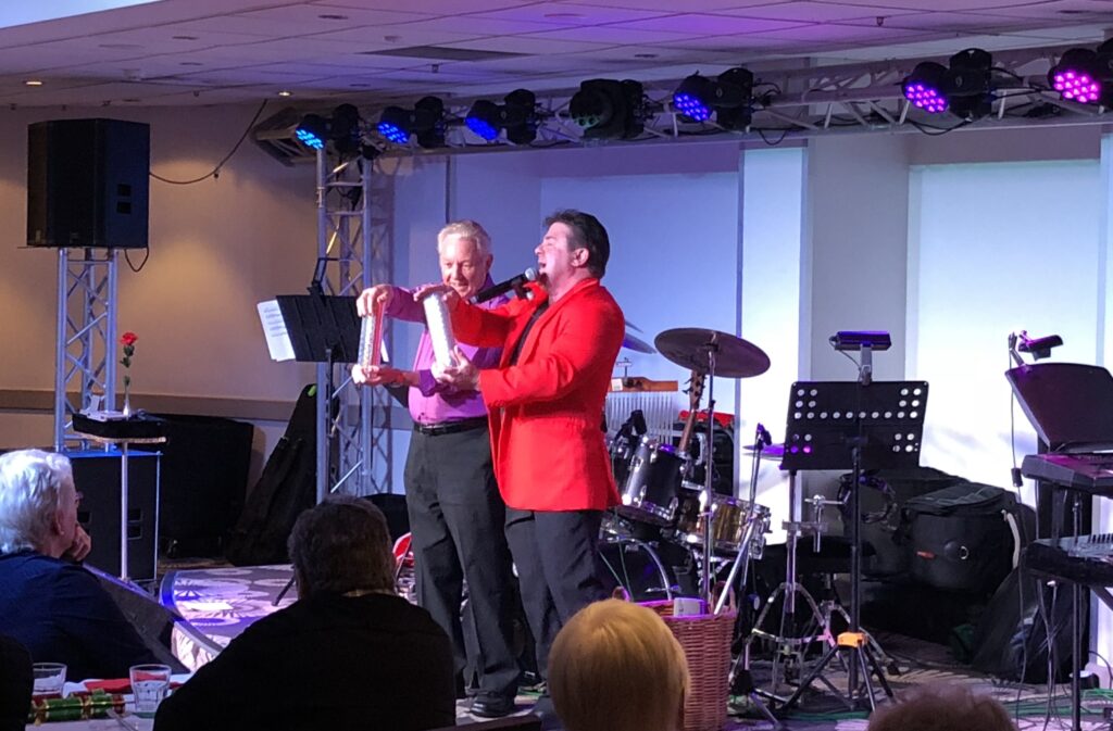 Performing in a Sydney venue 